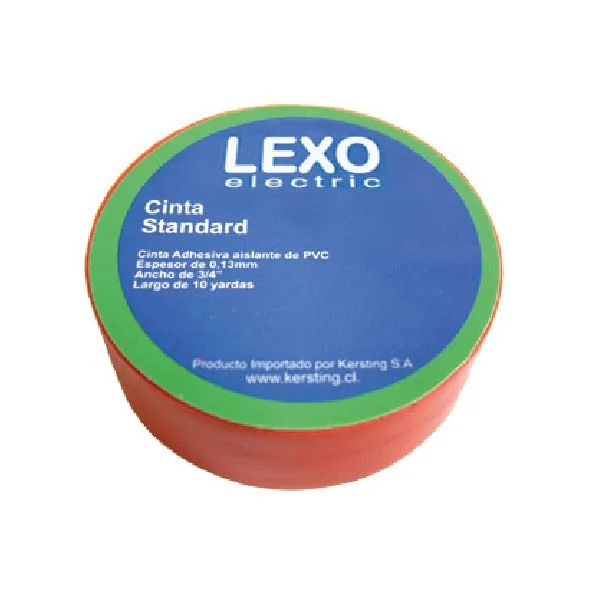 Cinta Aislante PVC Roja de 3/4" X 20mts