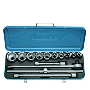 Juego Dados Poligonal Cuadrado 3/4'' de 7/8'' a 2'' 14pcs.pg Gedore Br