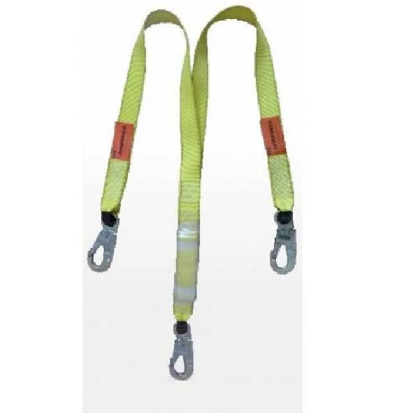 L&iacute;nea de Seguridad MSA Tipo y sin Shock Absorb. 3 Mosquetones 1.5 mts