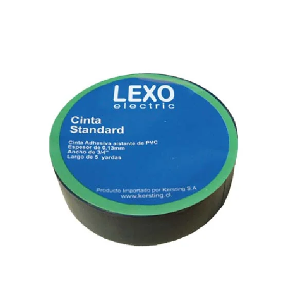 Cinta Aislante PVC Negro de 3/4" X 20mts