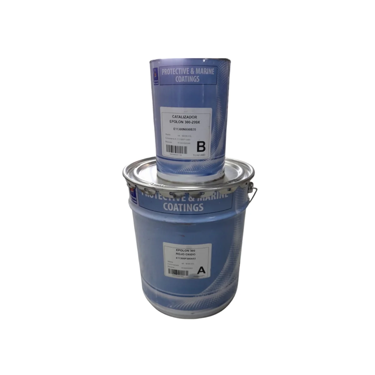 Pintura Epóxica Anticorrosivo Gris Epolon 300 (A+b)