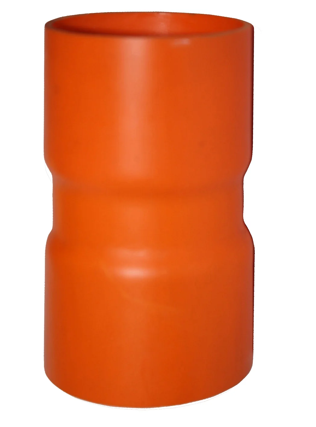 Copla PVC sch/80 de 2" con Naranja