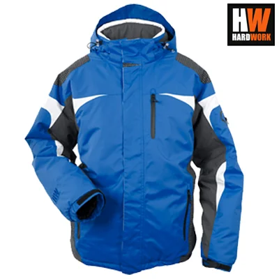 Parka Hardwork Monta&ntilde;a Aspen Recco Mujer Gris c/ Logo Sa Hard Work