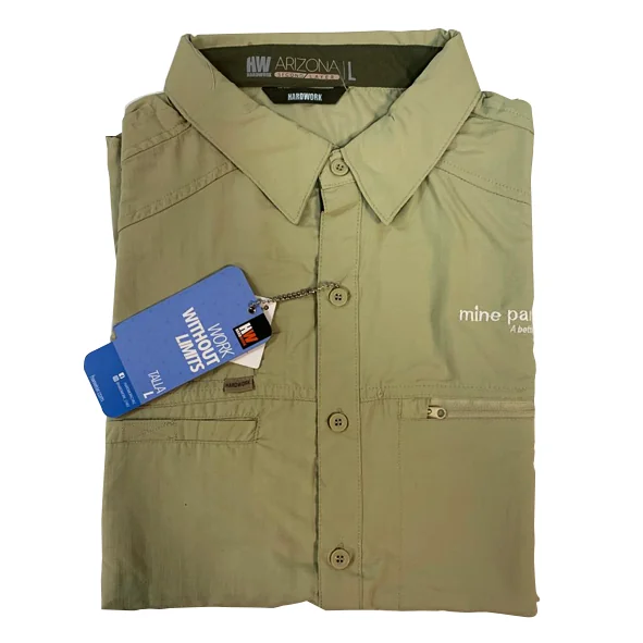 Camisa Hardwork Arizona Hombre Talla l con Logo