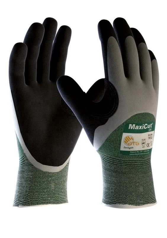 Guante Maxicut-oil 34-305 NBR Blanco Talla 9 (l)