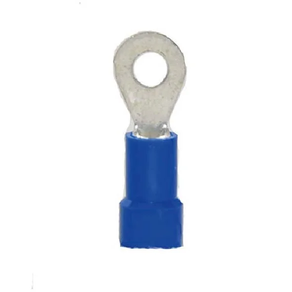 Terminal Anillo 16-14awg Azul (X Bolsa 100un)