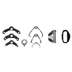 Kit Mantención Llave Impacto Neumatica DP320 - B340003 Paoli