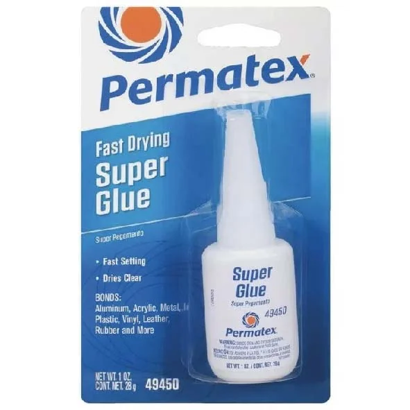 Adhesivo Instant&aacute;neo Super Glue 1 oz (28 gr) Permatex