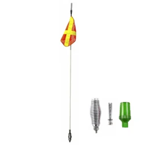 Pértiga Vehicular Completa 10' Ft. amp. con Verde