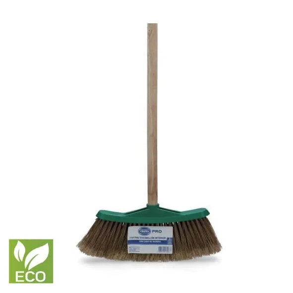 Escobill&oacute;n Plast/virutex Ecol&oacute;gico con Mang/madera