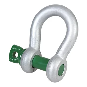 Grillete Lira Green Pin Pasador Roscado de 2.1/2" 55ton. Norma Europea Dolezych