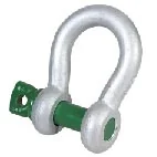Grillete Lira Green Pin Pasador Roscado de 1.1/2" 17ton. Norma Europea Dolezych