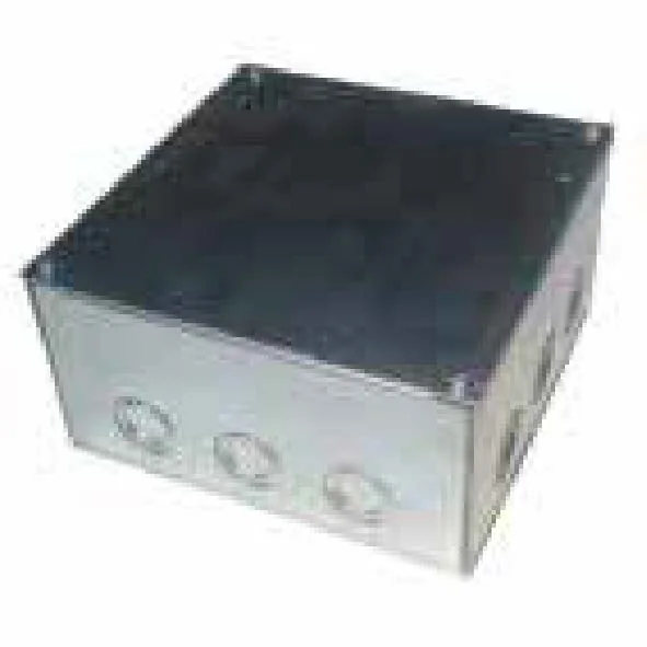 Caja Derivación Galvanizada de 200 X 200 X 100