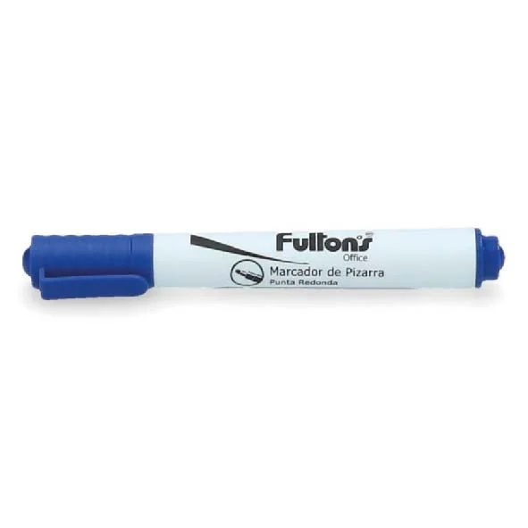 Marcador Pizarra Desechable para Red Azul Cpo Blanco Fultons
