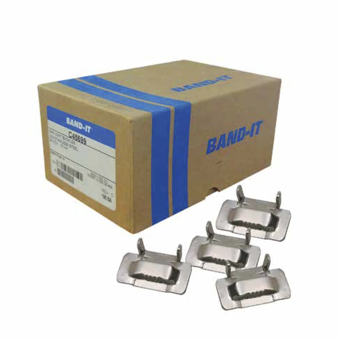 Hebillas para Cinta Tipo Band-it de 3/4" (Caja 100un) HEB-15256