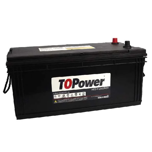 Bater&iacute;a de 12v Calidad Superior sin Mantenimiento TP8D 1400cca 503x261x240mm B+/derecha Topower