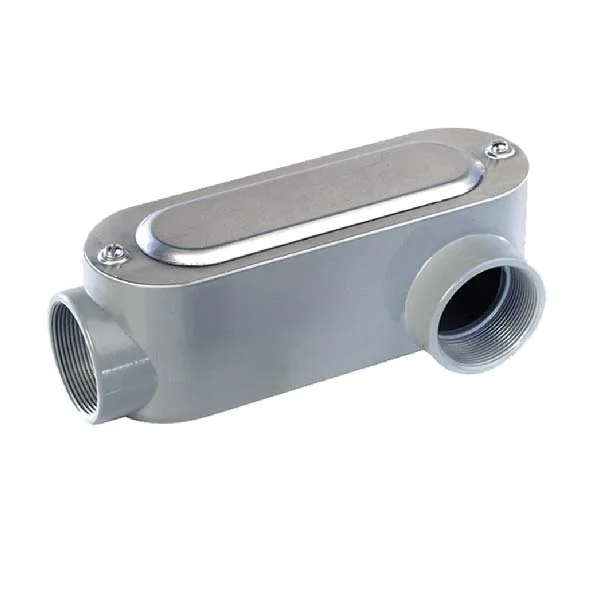 Condulet Aluminio Inyectado Ll 1" con Tapa Empaquetadura Crouse-Hinds