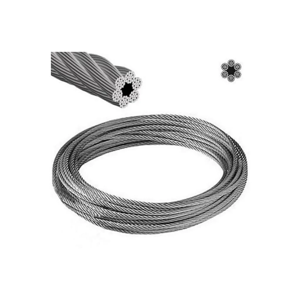 Cable de Acero de 5/8" X 24mt.ahusado y Soldado + Eslab&oacute;n