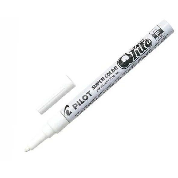 Lápiz Marcador Metal Permanente Blanco