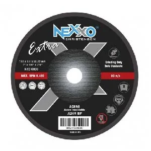 Disco de Desbaste Inoxidable de 7" X 1/4" X 7/8" 21ddca6080 Nexxo