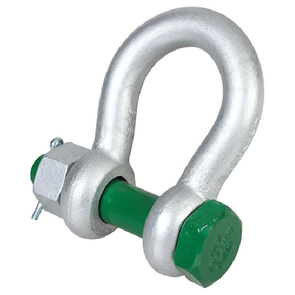 Grillete Lira Green Pin con Perno Seguridad de 1.1/4" 12ton G-4163