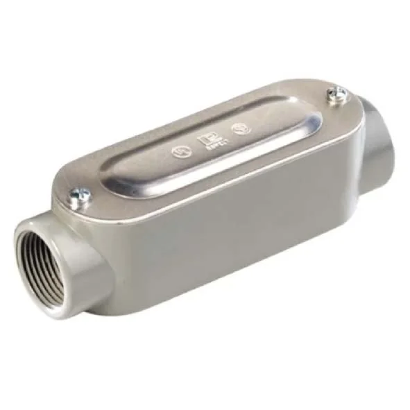 Condulet Aluminio Inyectado C 1pg con Tapa Empaquetadura Crouse-Hinds