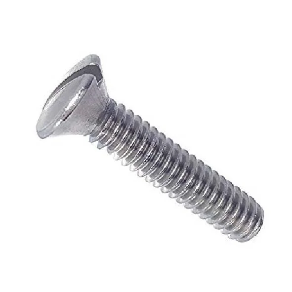 Perno Cabeza Ovalada Dia.37mm UNC de 3/4"-10 X 38mm (76mm Largo)