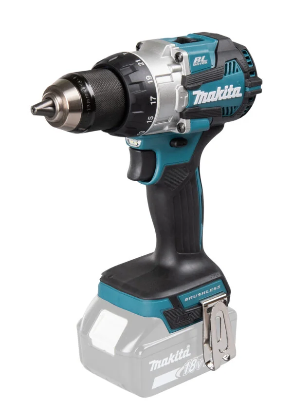 Taladro Atornillador /Percutor 13 Mm (1/2") Inalámbrica 18V Inc. Carg y 2 Bat. 5 Amp - DHP489RTJ Makita