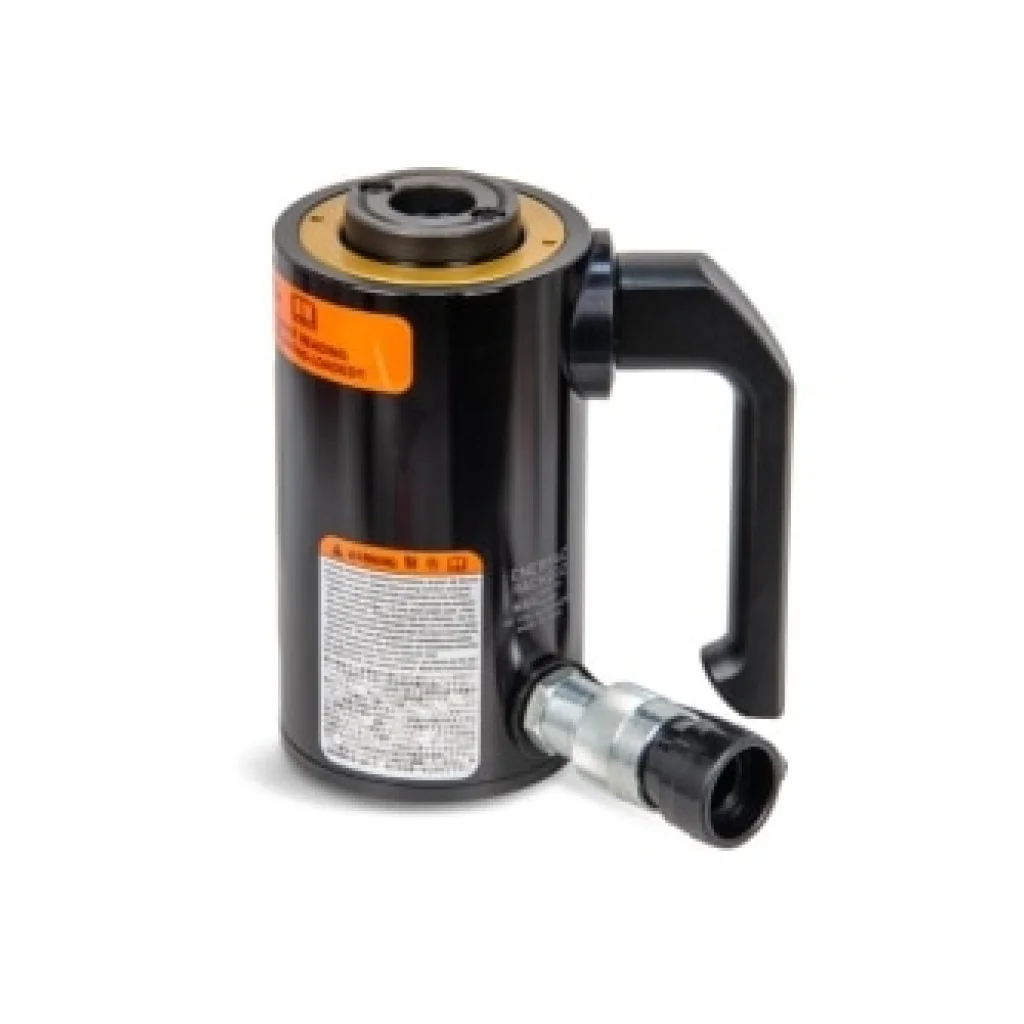 Cilindro Hidr&aacute;ulico Aluminio Simple Efecto Emb. Hueco de 20T Carrera 2" (50mm) - RACH202 Enerpac