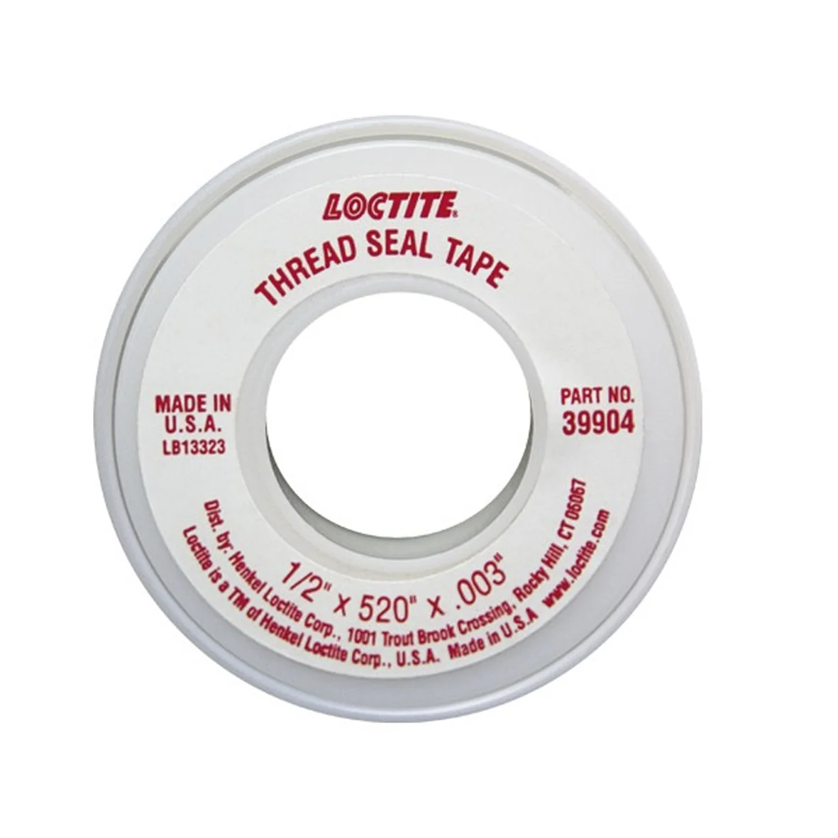 Cinta Teflón de 1/2'' X 600mm Loctite