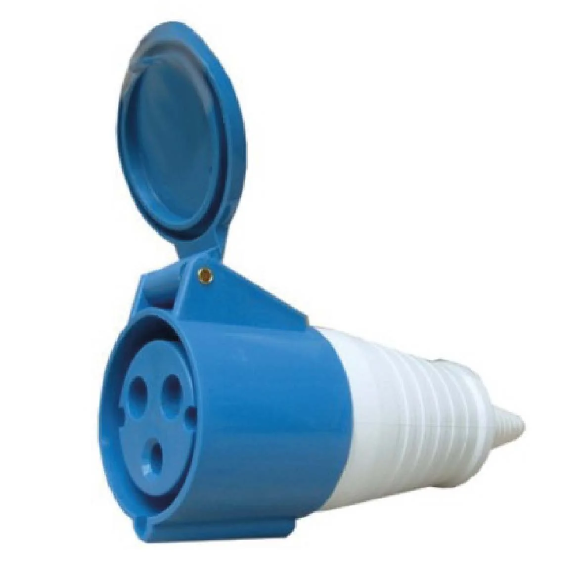 Enchufe Hembra Volante Industrial 220v 16a 2p + T