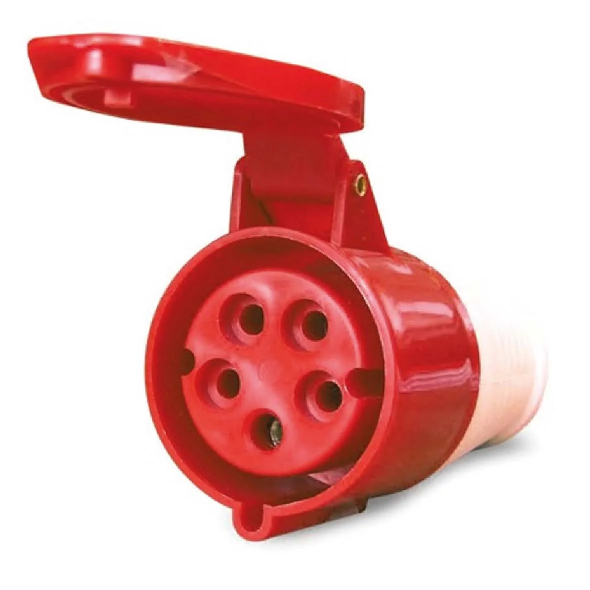 Enchufe Hembra Volante 380v 32a 3p+t