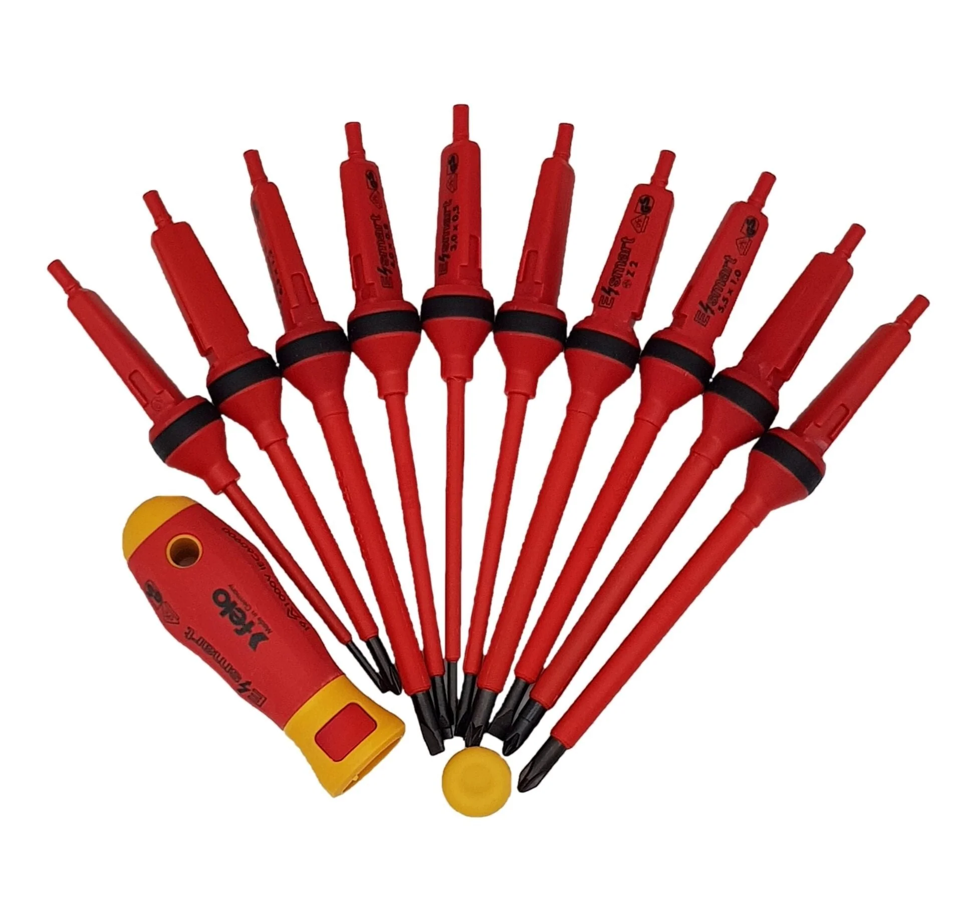 Set Destornilladores Perilleros Vde 1000v 14pcs