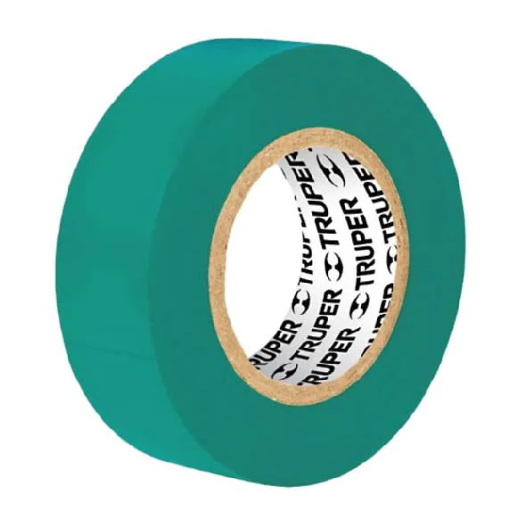 Cinta Aislante Verde 18 mts Truper