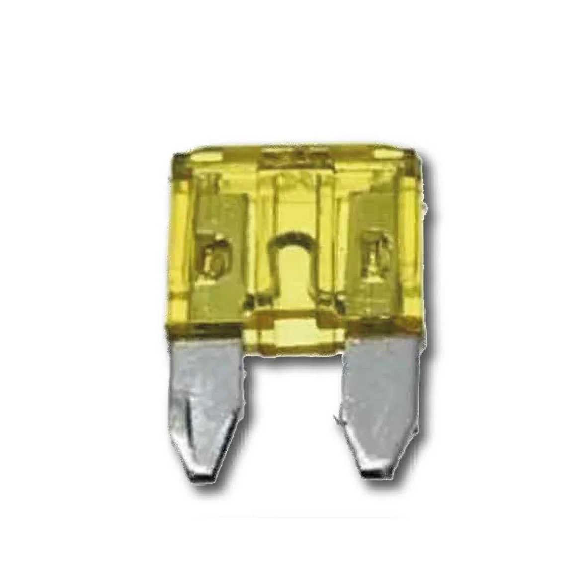 Fusible 2 Patas Atomizador 20 amp Amarillo