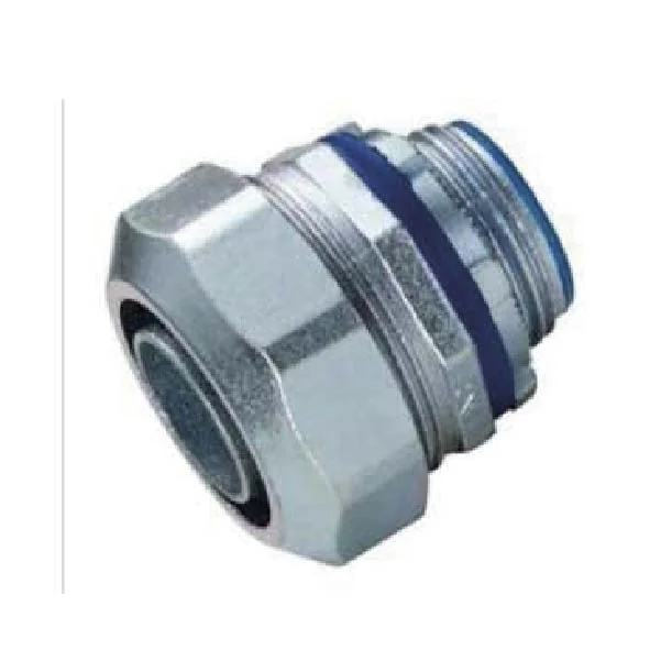 Conector Recto 2" para Flexible con PVC