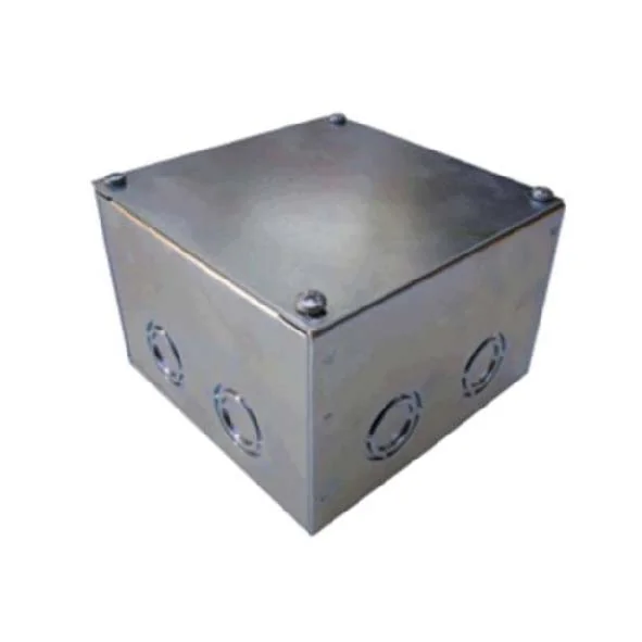 Caja Derivaci&oacute;n Galvanizado de 100 X 100 X 65mm