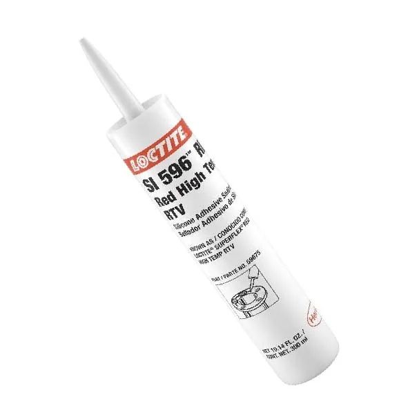 Silicona Ac&eacute;tica Roja Alta Temperatura 300ml LT SI-596 Loctite