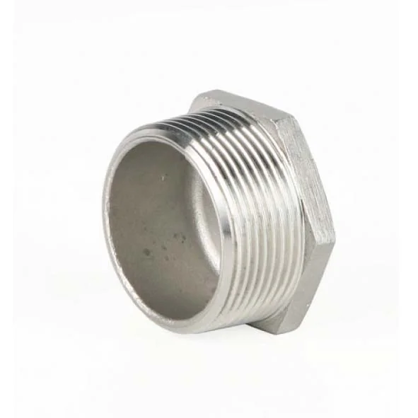 Tap&oacute;n Acero Inoxidable 316 NPT de 3/8"