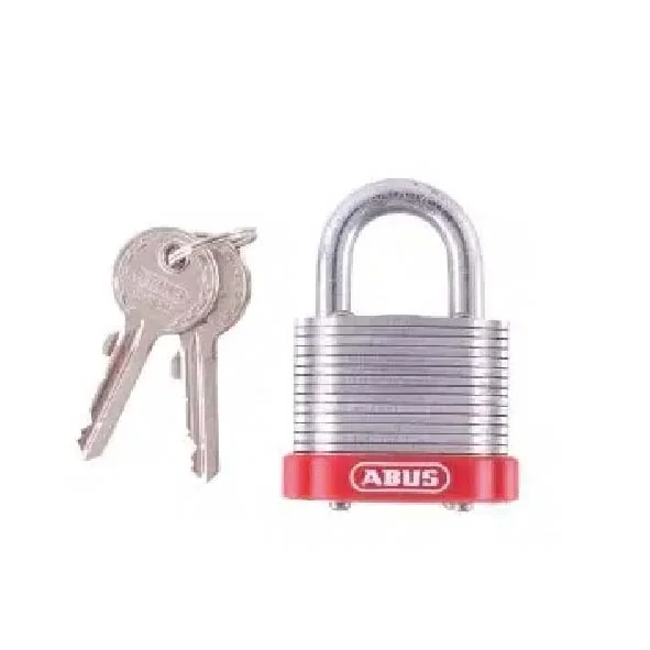 Candado Acero Laminado 41/40kd Rojo ABUS
