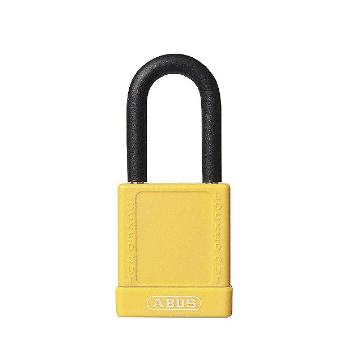 Candado Bloqueo Diel&eacute;ctrico 74/40 HB38 Kd Amarillo Grabado ABUS