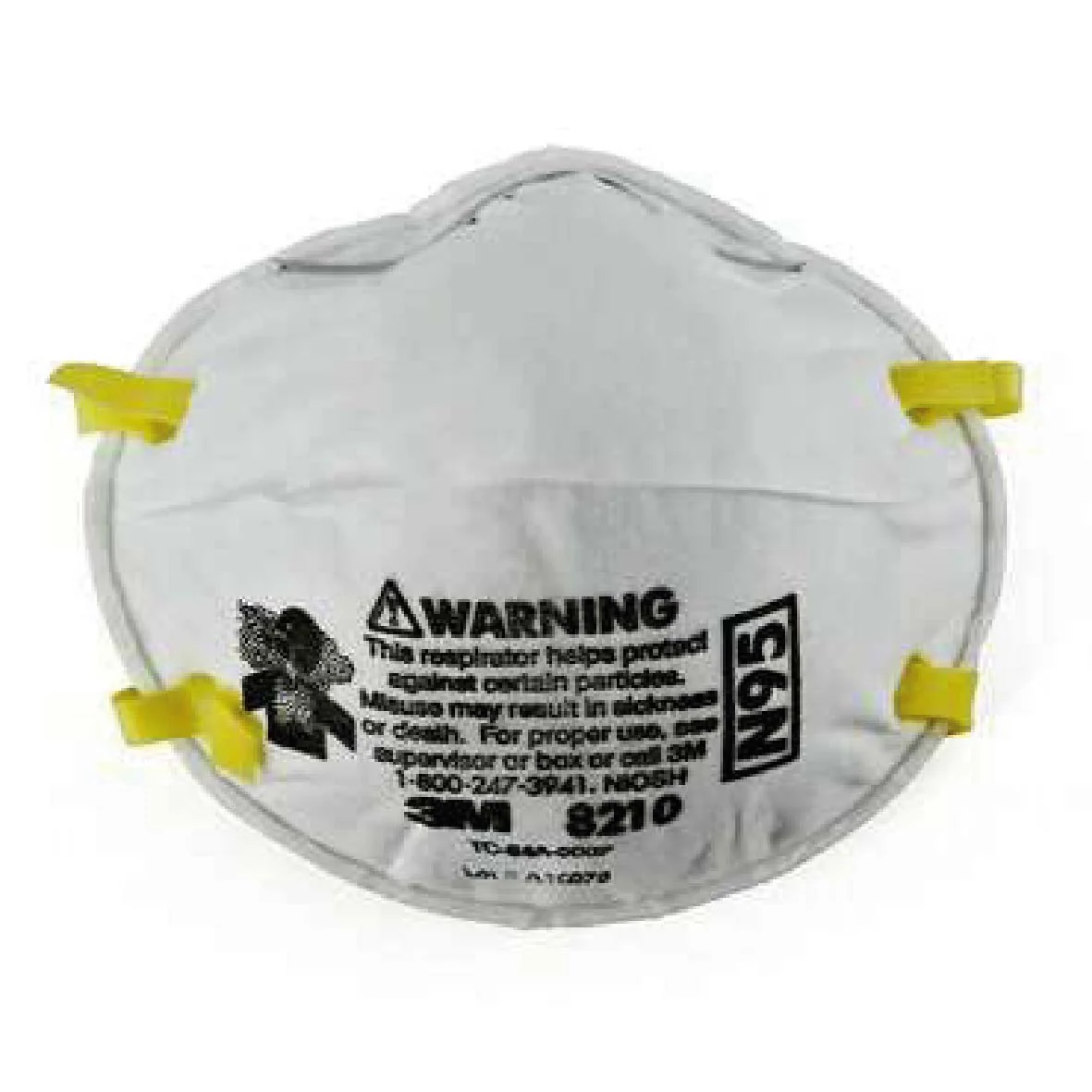 Mascarilla Blanca 8210 para Partículas 3M