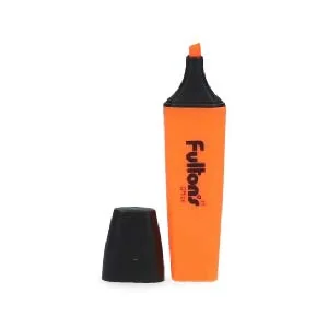 Destacador Escritorio Naranja Fultons