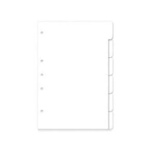 Separador Carta 6 Divisi&oacute;n Blanco Halley