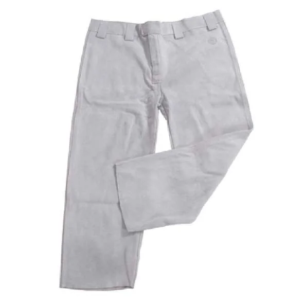Pantal&oacute;n Cuero Soldador con Rodillera Talla m (Mmin) Maestro Minero